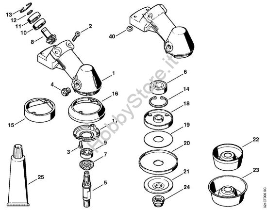 Riduttore    3 42 828 253 Decespugliatrici (FS) FS 280 K della marca STIHL