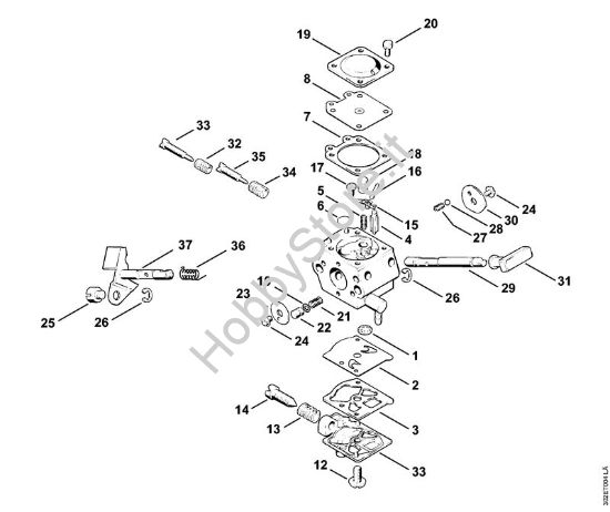 Carburatore Decespugliatrici (FS) FS 48 della marca STIHL
