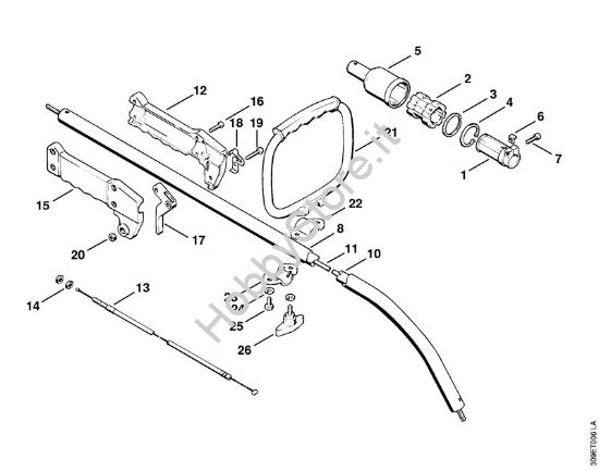 Stelo Decespugliatrici (FS) FS 50 (4118) della marca STIHL
