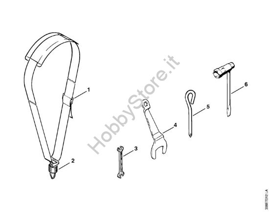 Attrezzi, accessorio a richiesta Decespugliatrici (FS) FS 65 AVRE della marca STIHL