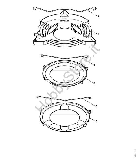 Riparo per trasporto Decespugliatrici (FS) FS 65-4 della marca STIHL