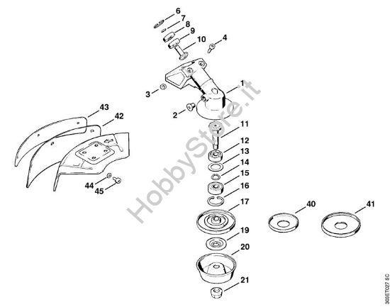 Riduttore FS 66 Decespugliatrici (FS) FS 66 della marca STIHL