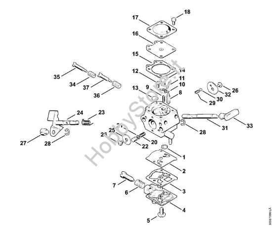 Carburatore Decespugliatrici (FS) FS 66 R della marca STIHL