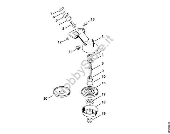Riduttore FS 81 Decespugliatrici (FS) FS 86 della marca STIHL