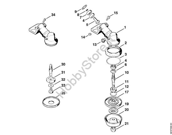 Riduttore FS 86 Decespugliatrici (FS) FS 86 della marca STIHL