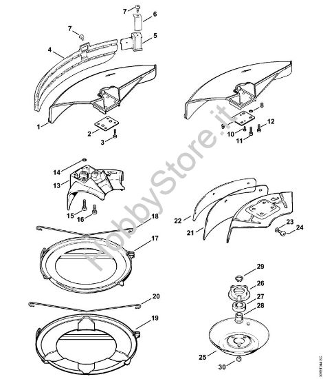 Riparo Decespugliatrici (FS) FS 86 della marca STIHL