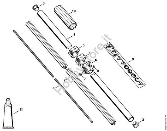 Stelo Decespugliatrici (FS) FS 87 R della marca STIHL