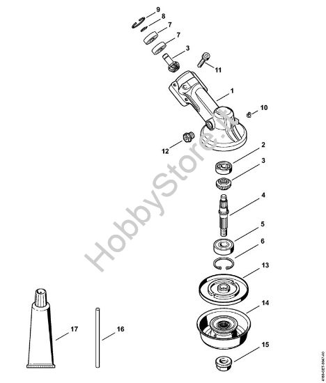 Riduttore Decespugliatrici (FS) FS 89 della marca STIHL