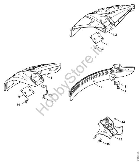 Riparo Decespugliatrici (FS) FS 89 R della marca STIHL