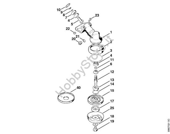 Riduttore Decespugliatrici (FS) FS 96 della marca STIHL