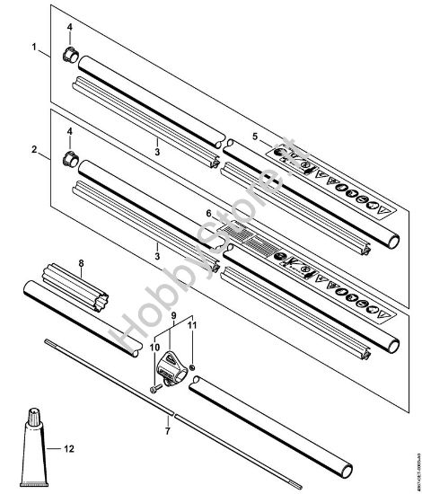 Stelo Decespugliatrici a batteria (FSA) FSA 130 della marca STIHL