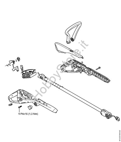 Coppie di serraggio Decespugliatrici a batteria (FSA) FSA 45 della marca STIHL