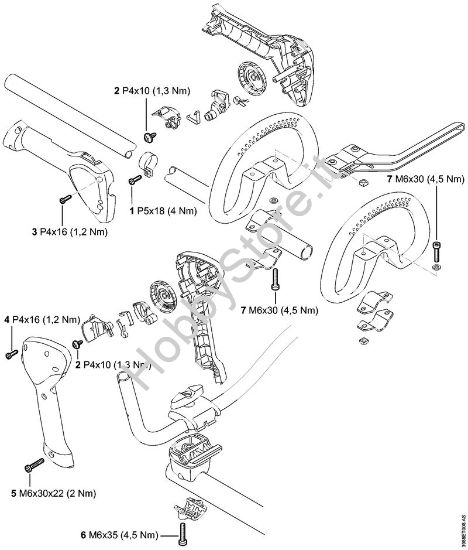Coppie di serraggio Decespugliatrici a batteria (FSA) FSA 90 della marca STIHL