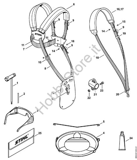 Attrezzi, accessorio a richiesta Decespugliatrici a batteria (FSA) FSA 90 R della marca STIHL