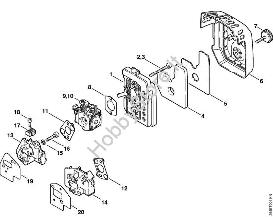 Filtro aria FR 135, 145 Decespugliatrici spalleggiabilli (FR) FR 145 SEA della marca STIHL