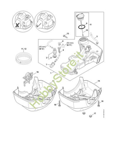 Picture of Serbatoio carburante FR 460 TC-E