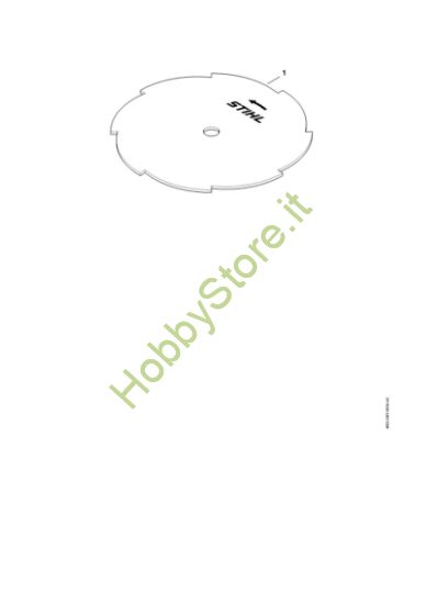 Picture of Lama tagliaerba 230-8 Lama tagliaerba 230-8