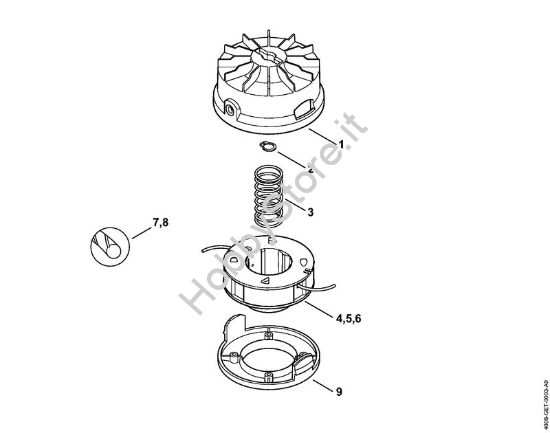 Testa falciante AutoCut 2-2 FS Attrezzi di taglio Testa falciante AutoCut 2-2 della marca STIHL