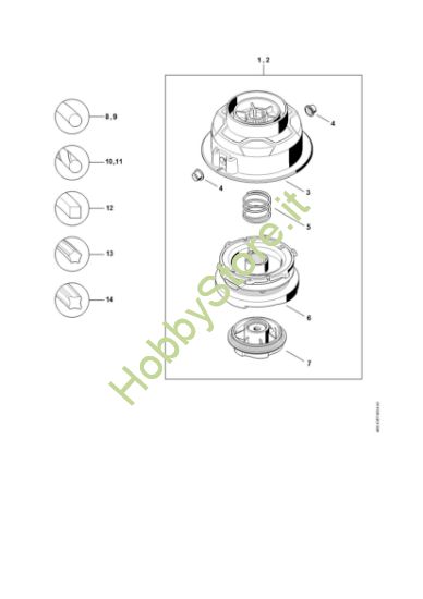 Picture of Testa falciante AutoCut C 6-2 Testa falciante AutoCut C 6-2