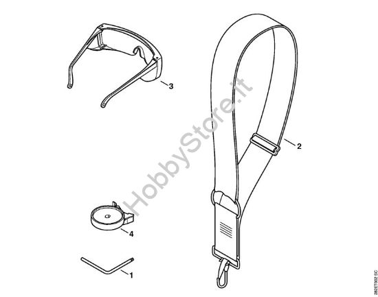 Attrezzi, accessorio a richiesta Trimmer elettrici (FE, FSE) FSE 81 della marca STIHL