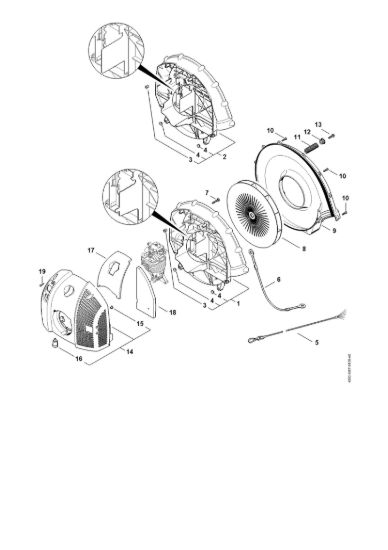 Picture of Carter soffiatore, cappottatura BR 500