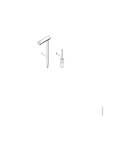 Picture of Attrezzi, accessorio a richiesta BR 700