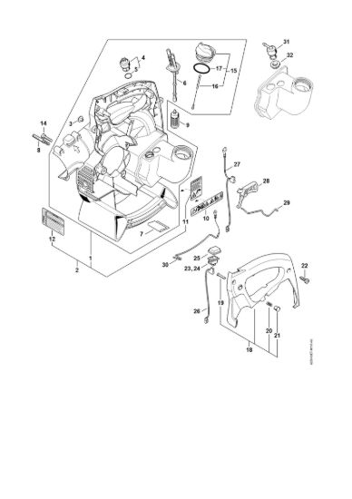 Picture of Carter soffiatore interno SH 55 SH 55 C Z KAT