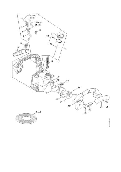 Picture of Manico a telaio SH 86 SH 86 C-E D