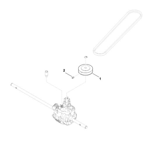 Picture of A - Puleggia per cinghia trapezoidale AAL 050 P AAL 050.0 P