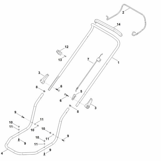 Picture of A - Manubrio RM 2.2 R