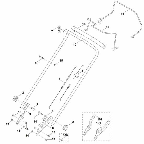 Picture of A - Manubrio RM 253.0 T