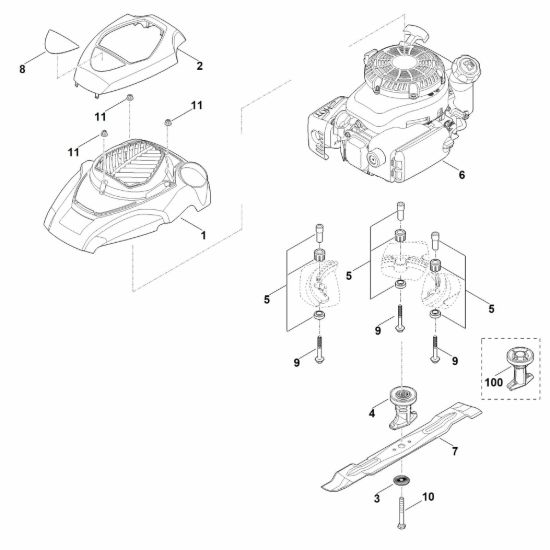 Picture of E - Motore, lama RM 4.0 RT