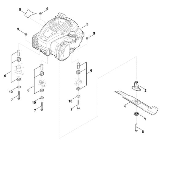 Picture of D - Motore, lama RM 443.0