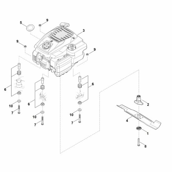 Picture of D - Motore, lama RM 443.1