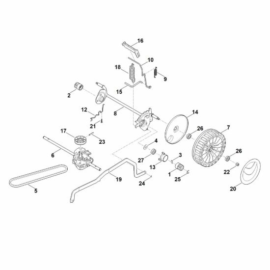 Picture of C - Regolazione altezza asse posteriore RM 443.1 T