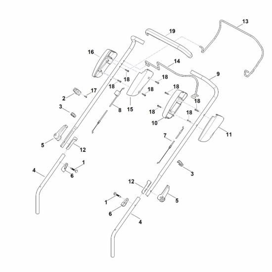 Picture of A - Manubrio RM 448.0 T