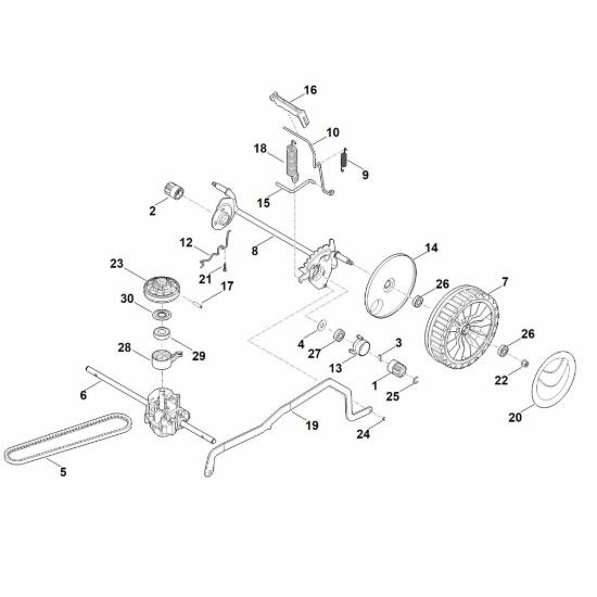 Picture of C - Regolazione altezza asse posteriore RM 448.1 VC