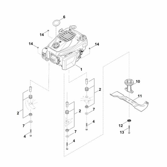 Picture of F - Motore, lama RM 545.1 T