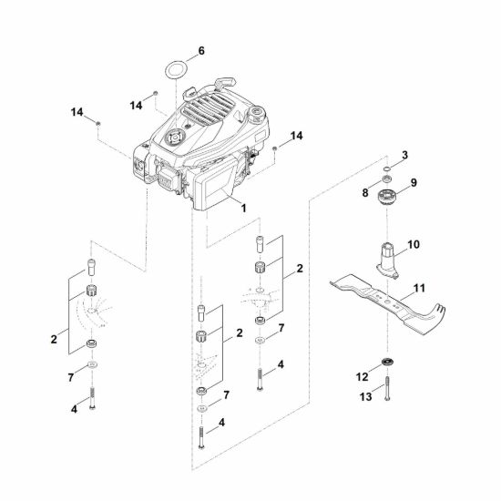 Picture of F - Motore, lama RM 545.1 V