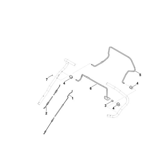 Picture of A - Parte superiore manubrio RM 650.0 T