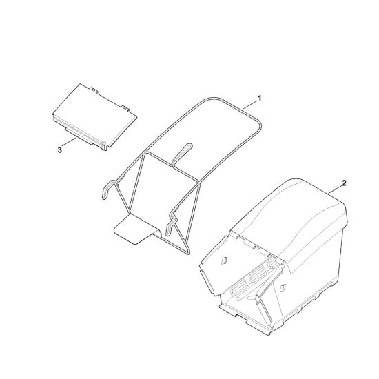 Picture of H - Cesto raccolta erba RM 756.0 GC