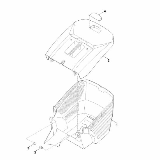 Picture of E - Cesto raccolta erba RMA 443.2