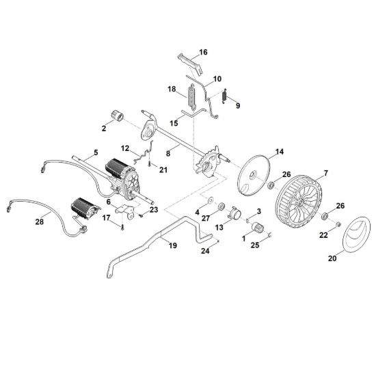 Picture of C - Carrello, impostazione in alto RMA 448.2 VC