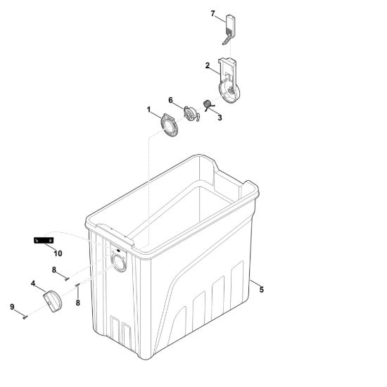 Picture of E - Contenitore per trituratore GHE 135.0 L