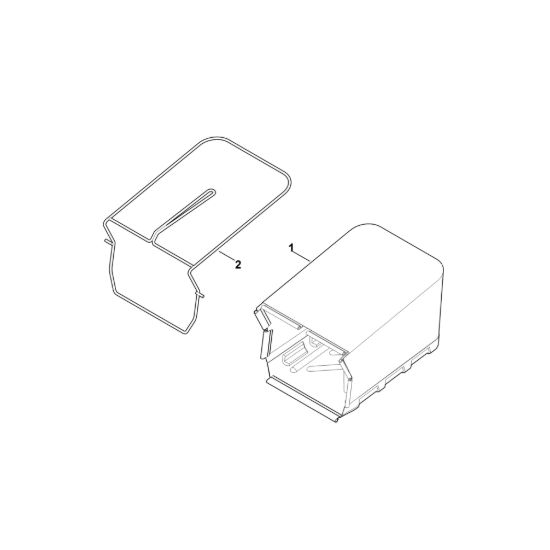 Picture of A - Cesto raccolta erba AFK 050.0