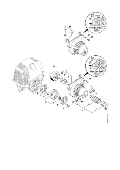 Picture of Frizione, carenatura ventola HL 100