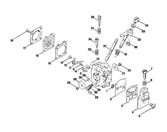 Carburatore Walbro Tagliasiepi (HS) HS 60 della marca STIHL