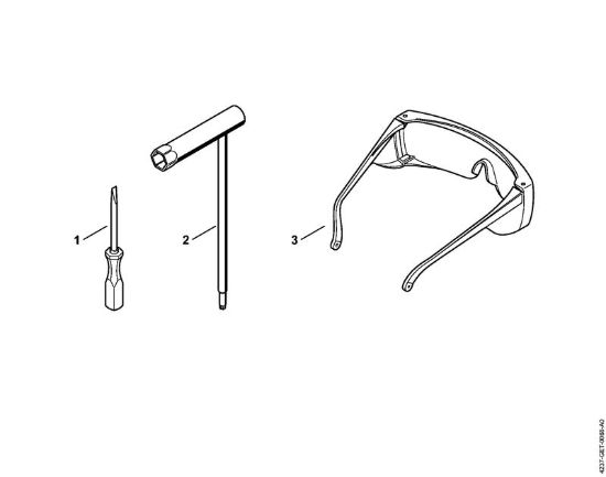 Attrezzi, accessorio a richiesta Tagliasiepi (HS) HS 82 T della marca STIHL