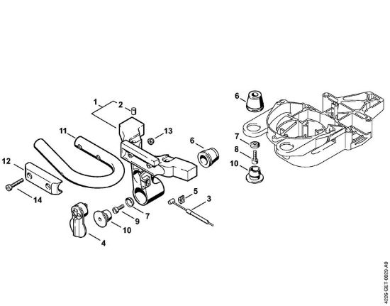Supporto AV HS 85 Tagliasiepi (HS) HS 85 della marca STIHL