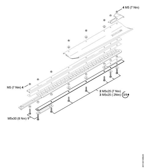 Coppie di serraggio Tagliasiepi (HS) HS 87 T della marca STIHL